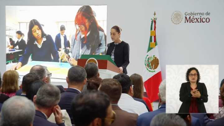 Nuevo modelo educativo abrió 37 mil lugares en bachillerato: Sheinbaum