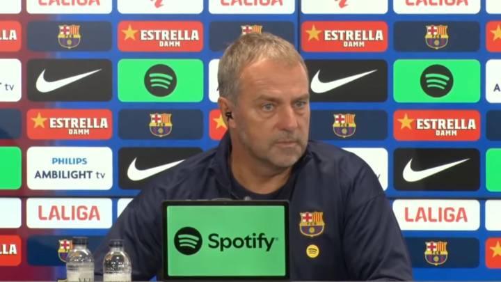Flick se permite la ilusión con este Barcelona: "Me gusta lo que estoy viendo"