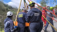 Bomberos de Ipiales y Potosí recuperan cuerpo de hombre que cayó al río Güáitara