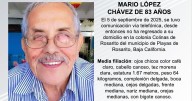 Se busca a Mario López Chávez de 83 años