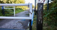 Police tape off beauty spot after man stabbed as hunt for knifeman continues