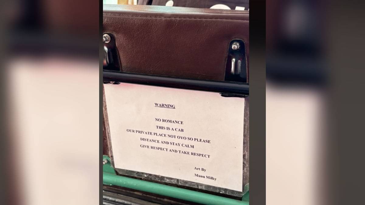 'No Romance...': Bengaluru Auto Driver Asks Passengers to Stay Calm... Viral News