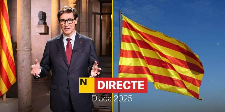 Actos institucionales y mensaje de Salvador Illa por la Diada 2025, DIRECTO
