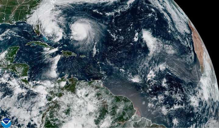 Tormenta Imelda traerá lluvias al sureste de EEUU mientras el huracán Humberto pierde fuerza