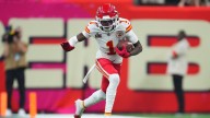 Chiefs' Xavier Worthy out for game after injuring shoulder
