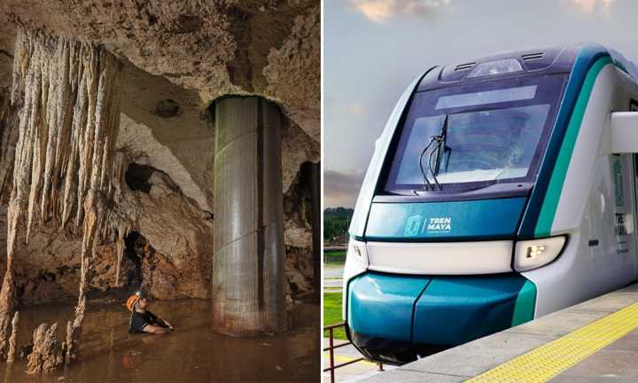 Advierten alto riesgo de colapso del Tren Maya por suelo poroso