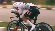 Isaac Del Toro, quinto en la contrarreloj del mundial de ruta
