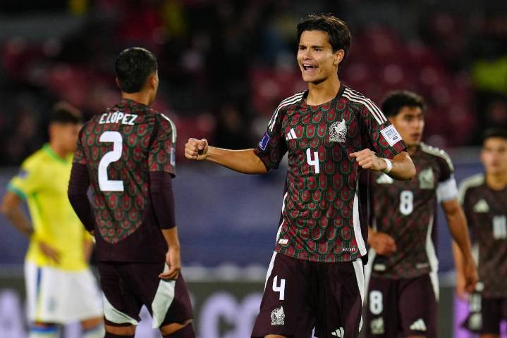 México rescata empate 2-2 ante Brasil en la Copa Mundial Sub