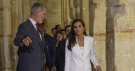 Los Reyes inauguran la iluminación del Templo de Hatshepsut: «Es espectacular; lleva el sello de España»