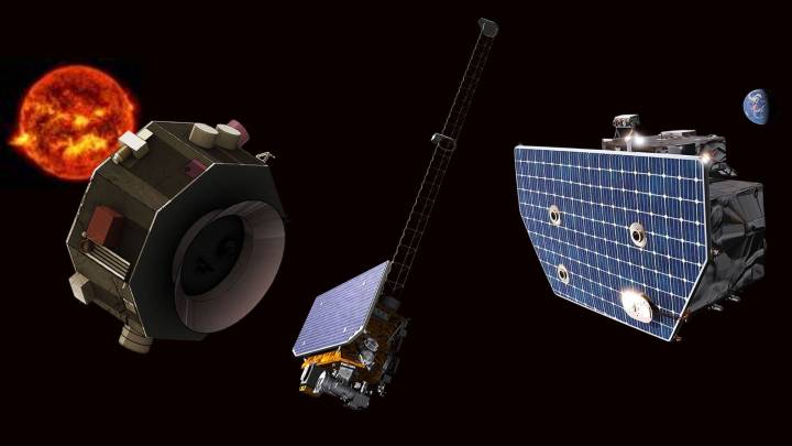 Three space weather observatories launched by SpaceX Falcon 9