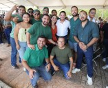 Renán Sánchez Tajonar acompaña a la presidenta Claudia Sheinbaum en su informe en Quintana Roo
