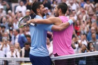 Carlos Alcaraz beats Novak Djokovic at the US Open