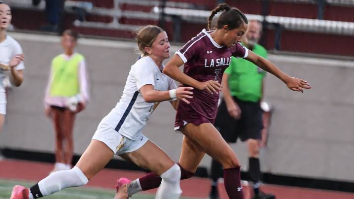 Take a look: La Salle girls soccer slips past Barrington at home