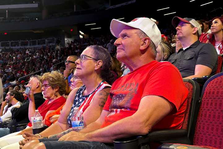 At Charlie Kirk's memorial, Maricopans find faith and unity in grief