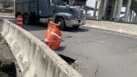 Se abre socavón en zona de la explosión en Puente de La Concordia, Iztapalapa