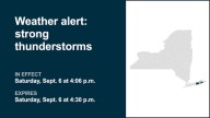 NY weather: Prepare for strong thunderstorms in Suffolk County early Saturday evening