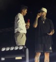 El guayanés Neison Aro se presentó con Nicky Jam