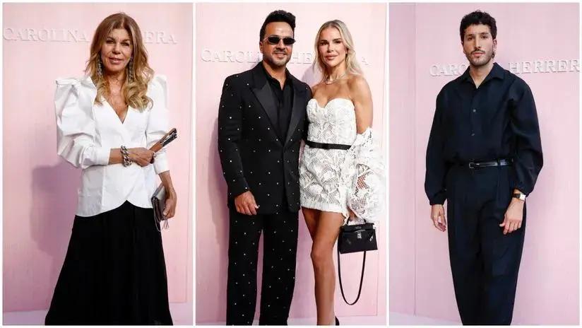 De Yatra a Luis Fonsi, algunos de los invitados al desfile de Carolina Herrera en Madrid [FOTOS]