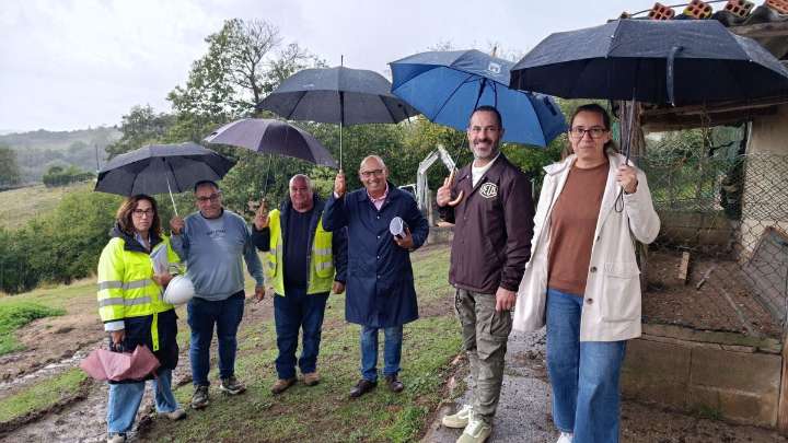 El Ayuntamiento de Siero inicia las obras de la segunda fase del saneamiento de Samartino, que beneficiarán a 90 vecinos