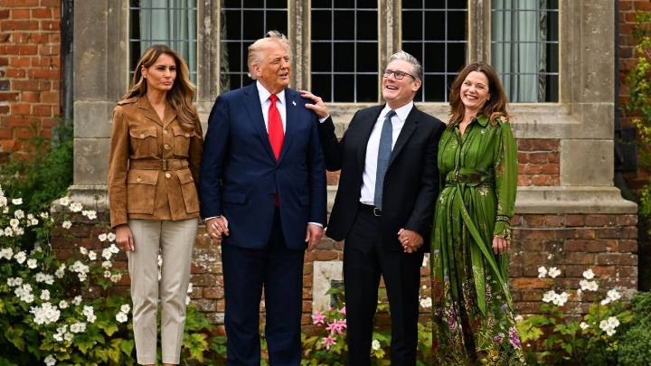 Trump exhibe sintonía con Starmer pese a las discrepancias sobre Gaza y la agresión rusa