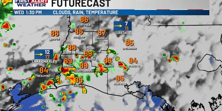 First Alert Forecast: Stormy Wednesday ahead, quiet weather arrives to end the week behind our front