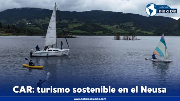 CAR reinicia navegación en el Embalse Neusa: nuevo modelo de turismo sostenible