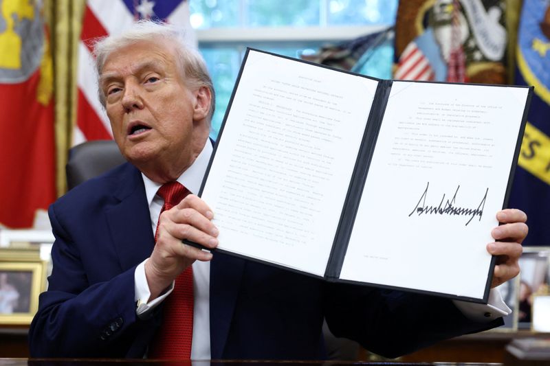 Trump signs order declaring TikTok sale plan meets US requirements