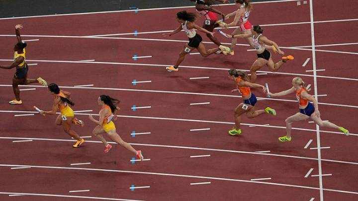 España se clasifica para la final del relevo 4x100 m femenino del Mundial de Tokio