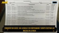Con la suba de combustibles también aumentaron las multas de tránsito: la más costosa llega a $4 millones