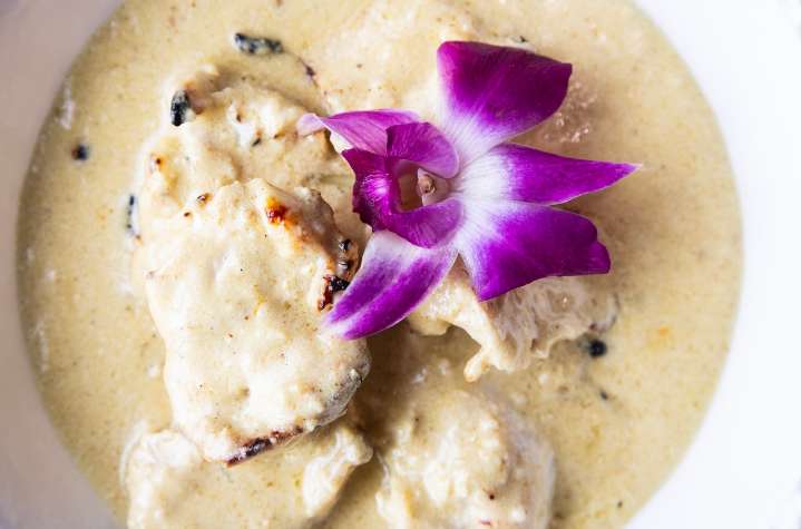 Creamy cashew sauce stars in this Nepali chicken dish: Best Eats