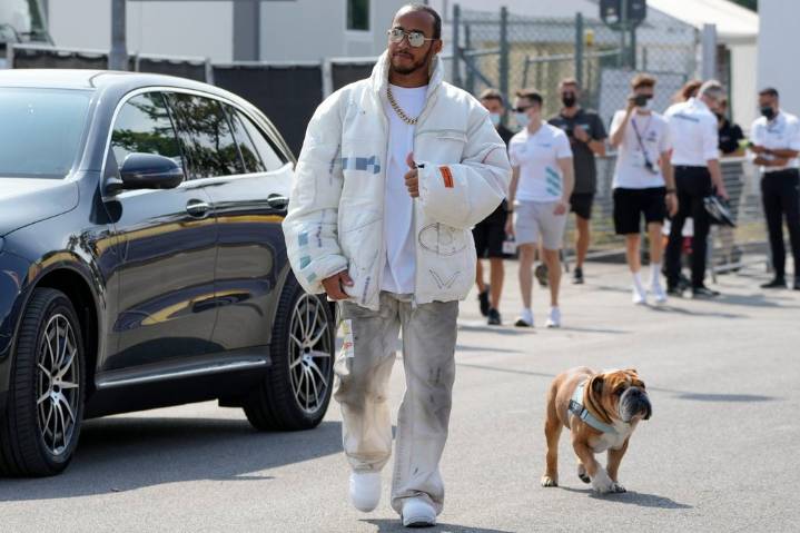 Lewis Hamilton says the death of his dog Roscoe is ‘one of the most painful experiences’