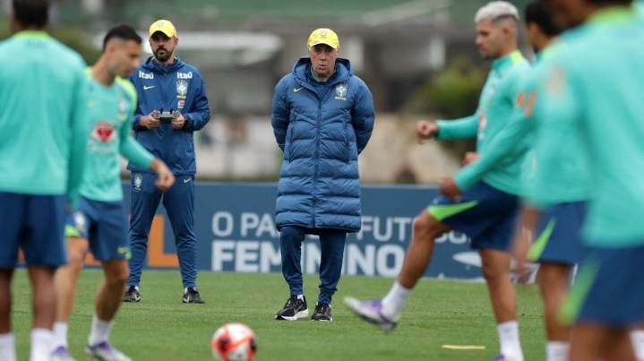 Las exigencias de Carlo Ancelotti para los jugadores de Brasil con miras al próximo Mundial