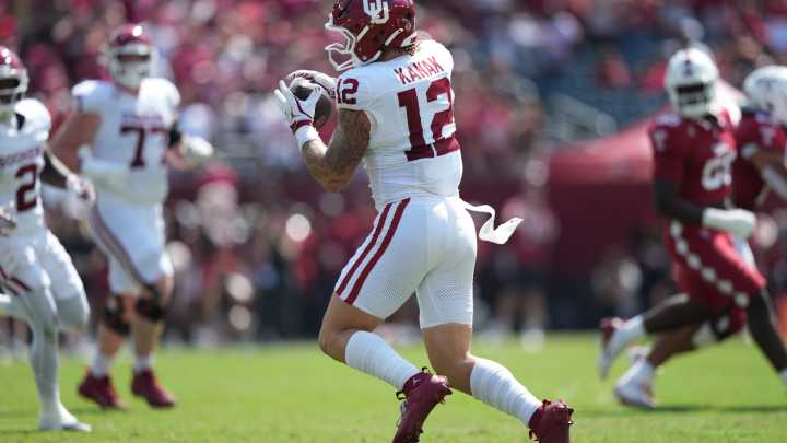 OU stock report: TE Jaren Kanak 'always open' for QB John Mateer