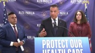 California Sen. Alex Padilla rings the alarm on looming government shutdown and impact on health care for Californians