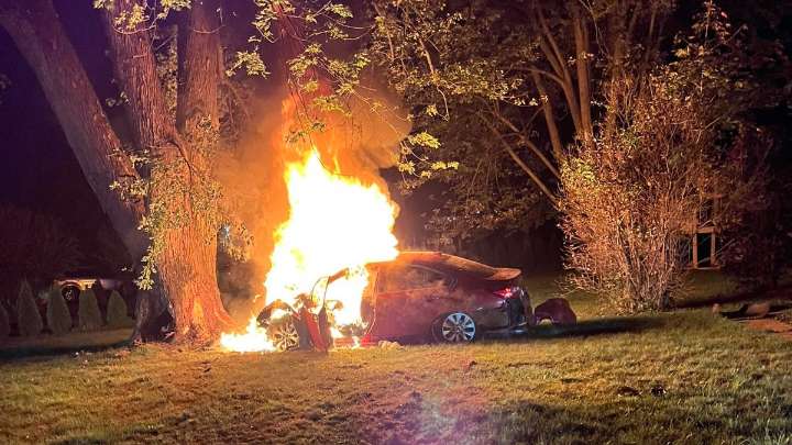 Driver rescued from crash in Wolcott, serious injuries reported