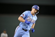 Deadspin | Rangers OF Wyatt Langford returns to injured list due to oblique strain