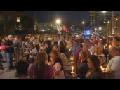 Charlotte residents hold vigil honoring life of Ukrainian woman killed on light rail