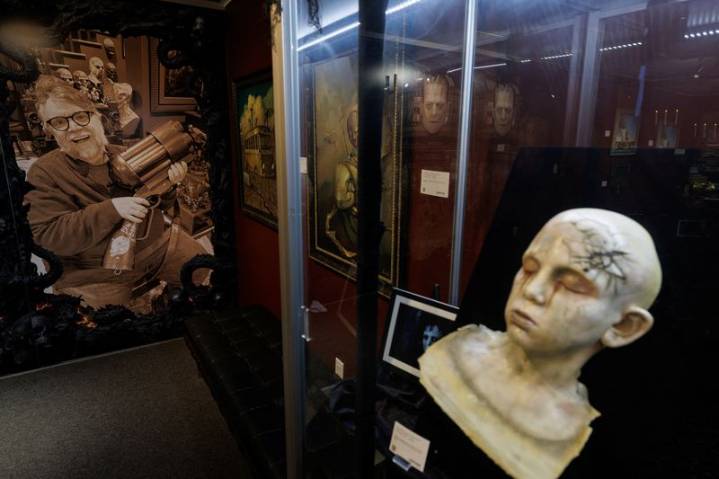 After LA wildfire scare, Guillermo del Toro auctions part of horror collection