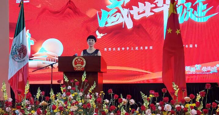 Conmemoran el 76 Aniversario de la Fundación de la República Popular China en Tijuana