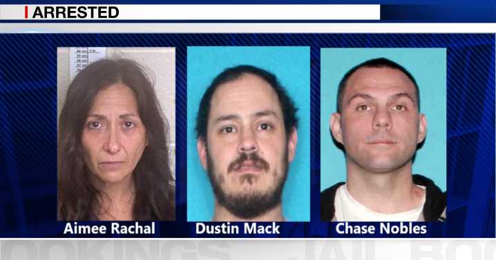 NPSO arrests 3 in Readhimer business burglary