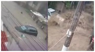 VIDEO | Inundaciones arrasan con calles y vehículos en Zapopan, tras tormenta