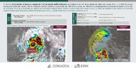 Lorena se intensificó a huracán categoría 1