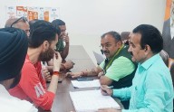 Vikram Randhawa holds public grievance camp at BJP headquarters