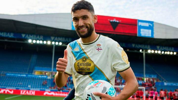 Eddahchouri, un balón al año y 17 minutos para el primero blanquiazul