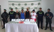 Operativo contra el delito en Acevedo deja 4 capturas y la incautación de armas y estupefacientes