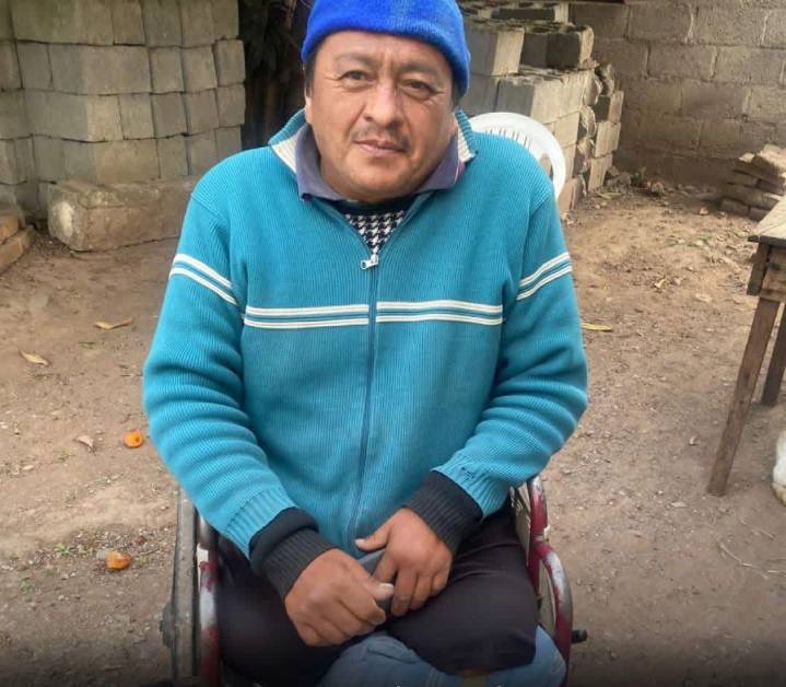 Sáenz estuvo con el vecino de Metán al que le quitaron su pensión por discapacidad