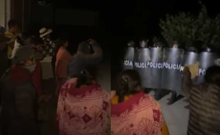 Cusco: al menos 10 heridos tras enfrentamiento entre comuneros y policías