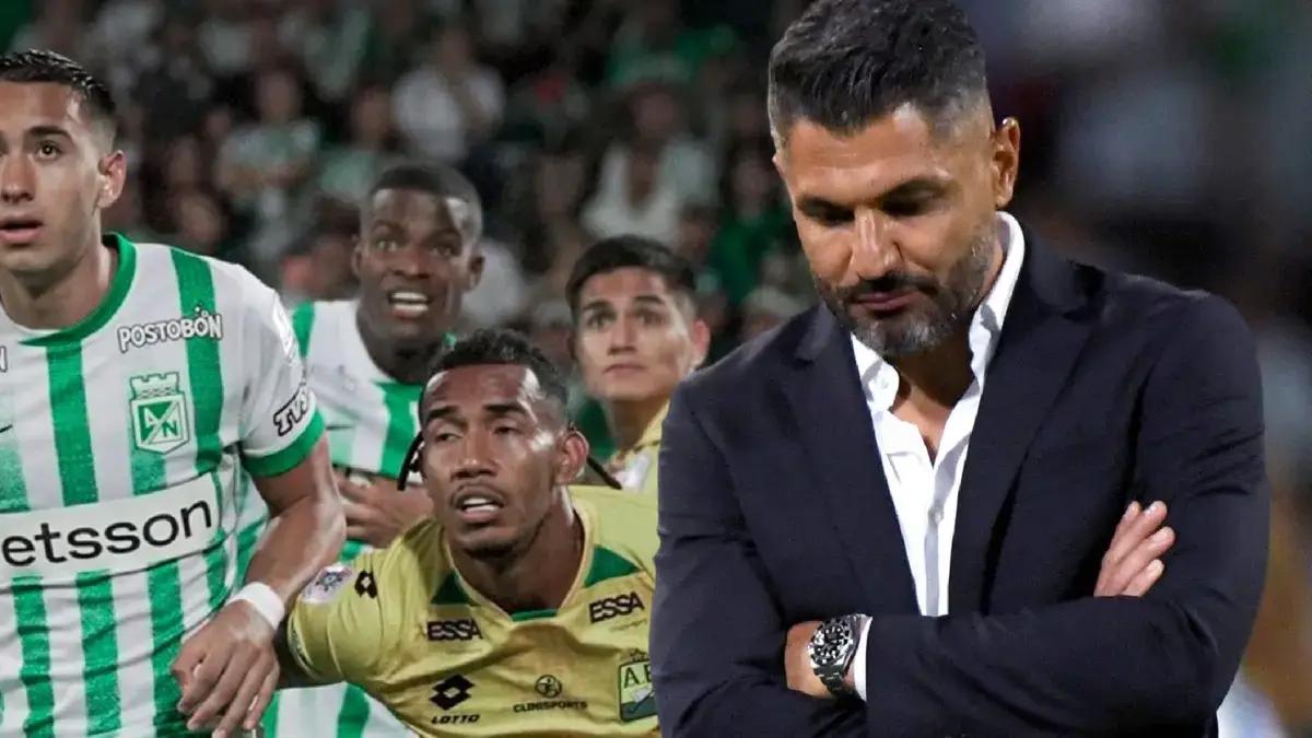 La derrota de Atlético Nacional contra Bucaramanga será aún más larga: los verdes tuvieron en cancha a cuatro extranjeros