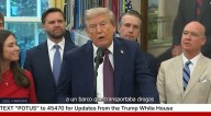 Trump anuncia la muerte de once “terroristas” en un ataque contra una embarcación con drogas