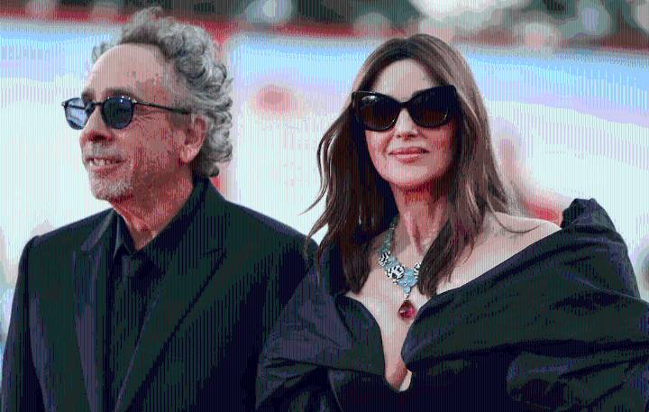 Tim Burton y Mónica Bellucci anunciaron su separación tras tres años juntos